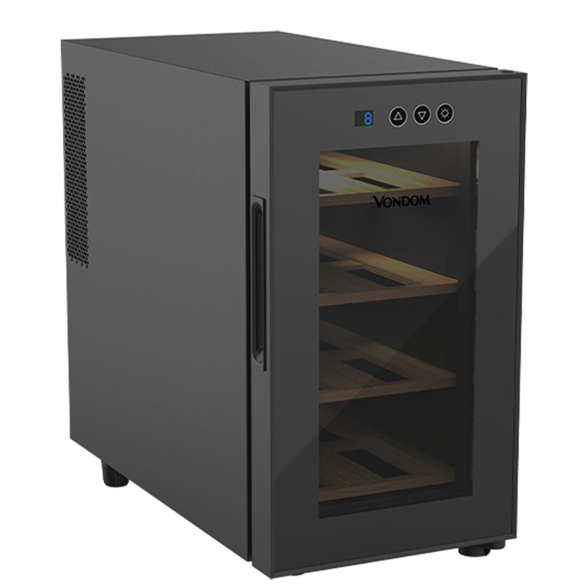 Cava De Vinos Vondom Para 8 Botellas T8 Negra